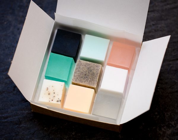 pack of soap samples