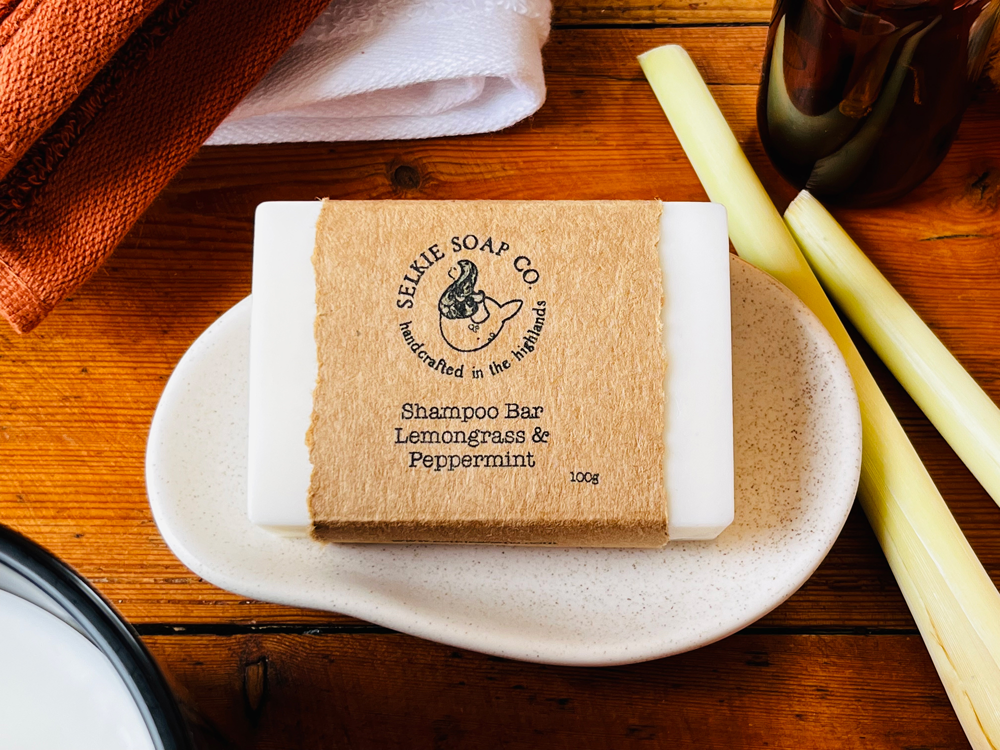 Shampoo Bar (Lemongrass & Peppermint) - Image 3