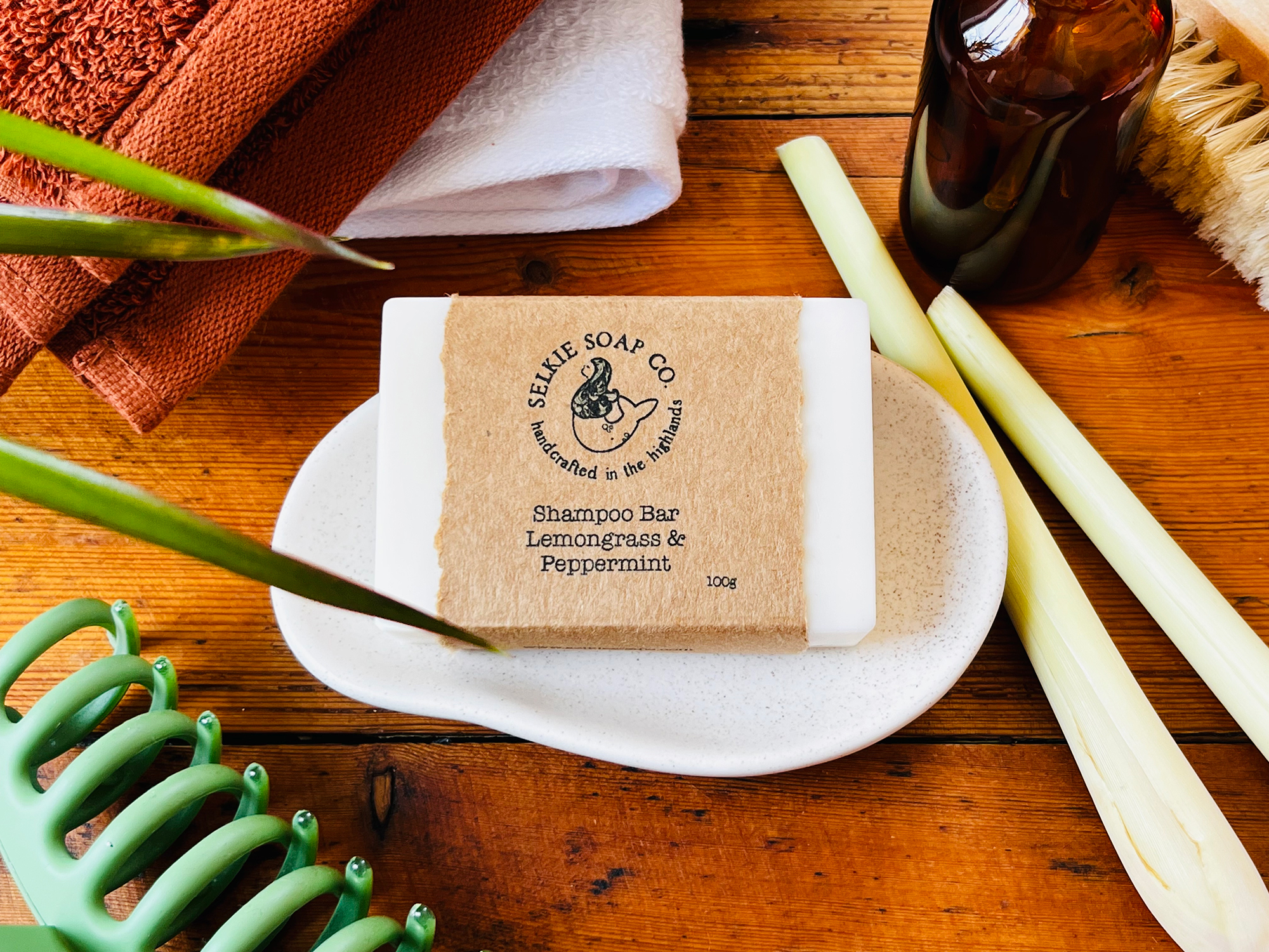 Shampoo Bar (Lemongrass & Peppermint)