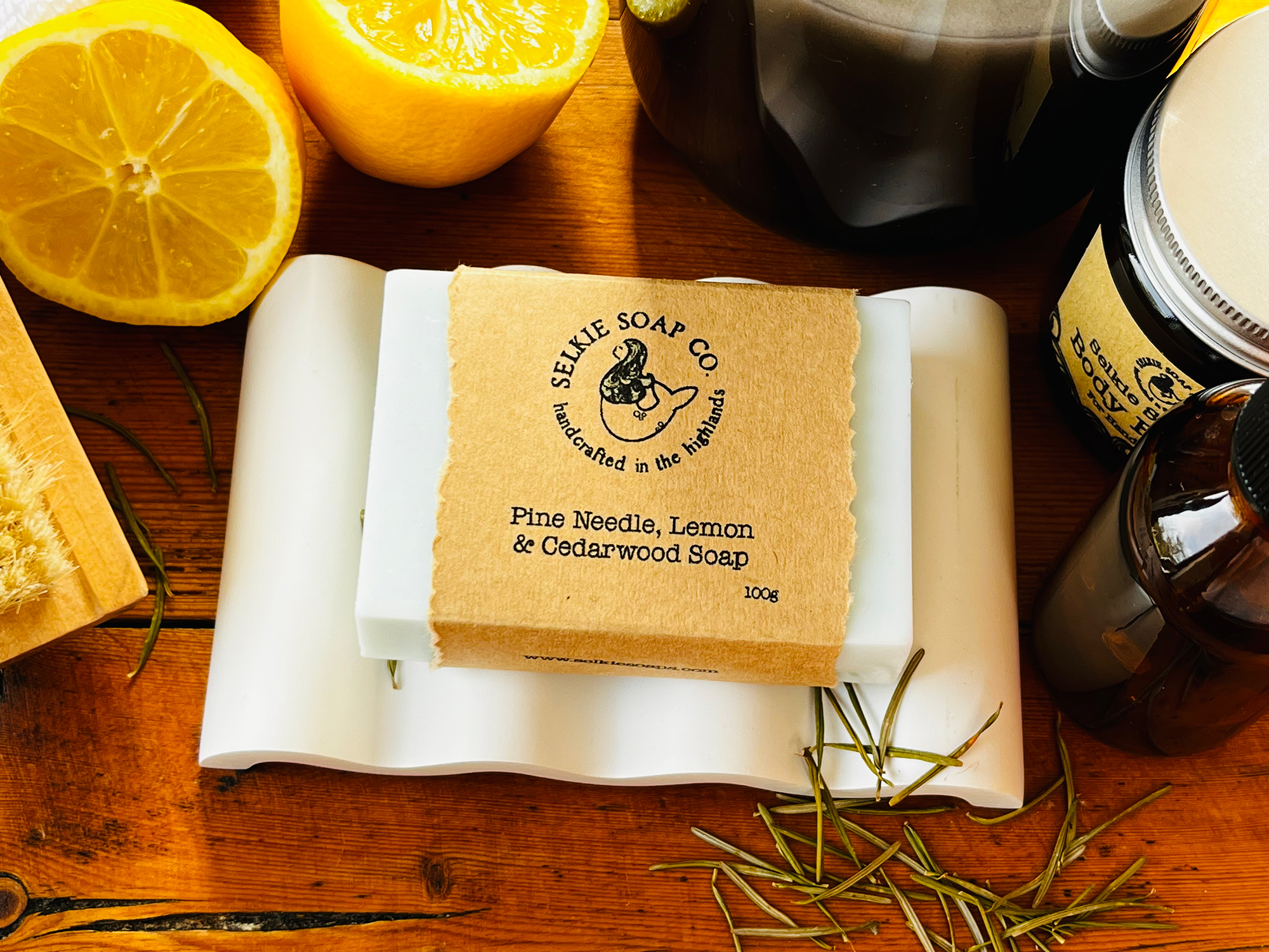 Pine Needle, Cedarwood and Lemon